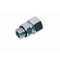 Straight male stud coupling with captive seal type A/WD